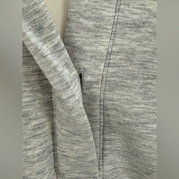 NWT Abercrombie & Fitch YPB Neo Knit Sporty Gray Sleeveless Athleisure Romper - Picture 6 of 16